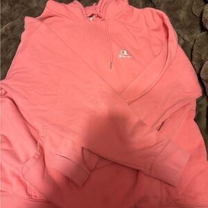Blush pink Champion hoodie